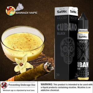 CUBANO BLACK SALTNIC BY VGOD