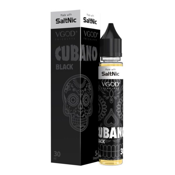CUBANO BLACK SALTNIC BY VGOD - Image 2