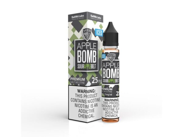 APPLE BOMB ICED SALTNIC BY VGOD - Image 2