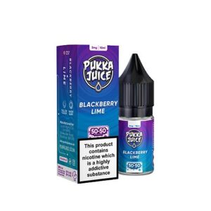 BLACKBERY LIME BY PUKKA SALT NIC