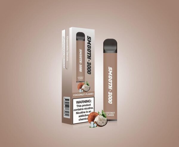 COCONUT FLAKES BY SMOOTH-3000 PUFFS