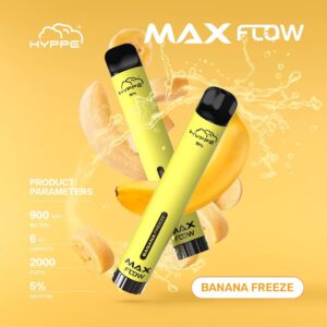 HYPPE MAX FLOW 2000 PUFFS - BANANA FREEZE