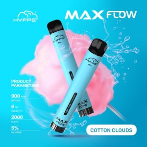 HYPPE MAX FLOW 2000 PUFFS - COTTON CLOUDS