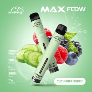 HYPPE MAX FLOW 2000 PUFFS - CUCUMBERY BERRY