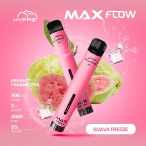 HYPPE MAX FLOW 2000 PUFFS - GUAVA FREEZE