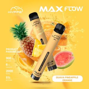 HYPPE MAX FLOW 2000 PUFFS - GUAVA PINEAPPLE ORANGE