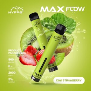 HYPPE MAX FLOW 2000 PUFFS - KIWI STRAWBERRY