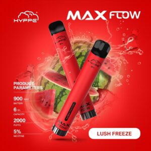 HYPPE MAX FLOW 2000 PUFFS - LUSH FREEZE