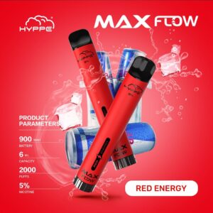 HYPPE MAX FLOW 2000 PUFFS - RED ENERGY