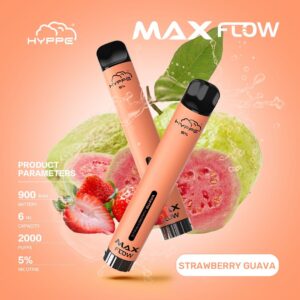 HYPPE MAX FLOW 2000 PUFFS - STRAWBERRY GUAVA