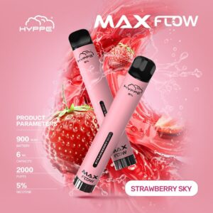 HYPPE MAX FLOW 2000 PUFFS - STRAWBERRY SKY