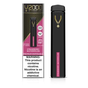DINNER LADY V2000 DISPOSABLE - STRAWBERRY WATERMELON