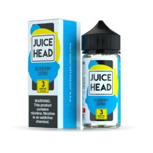 JUICE HEAD E-LIQUID - BLUEBERRY LEMON 100ML